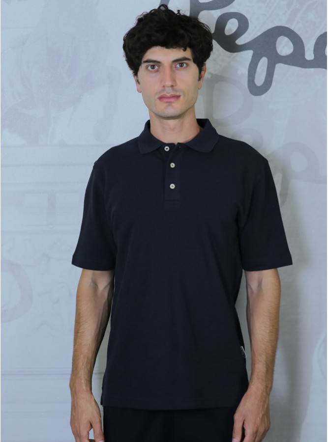 Polo Yaka Regular Fit Erkek Pike T-Shirt Lacivert